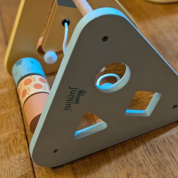 Wooden Activity Triangle Baby Toy - Picture 5 of 8